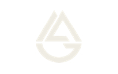 A white logo of the letter g with an arrow.