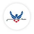 A picture of the logo for the air force.