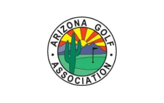 A logo of the arizona golf association.