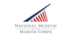 A logo of the national museum of marine corps.