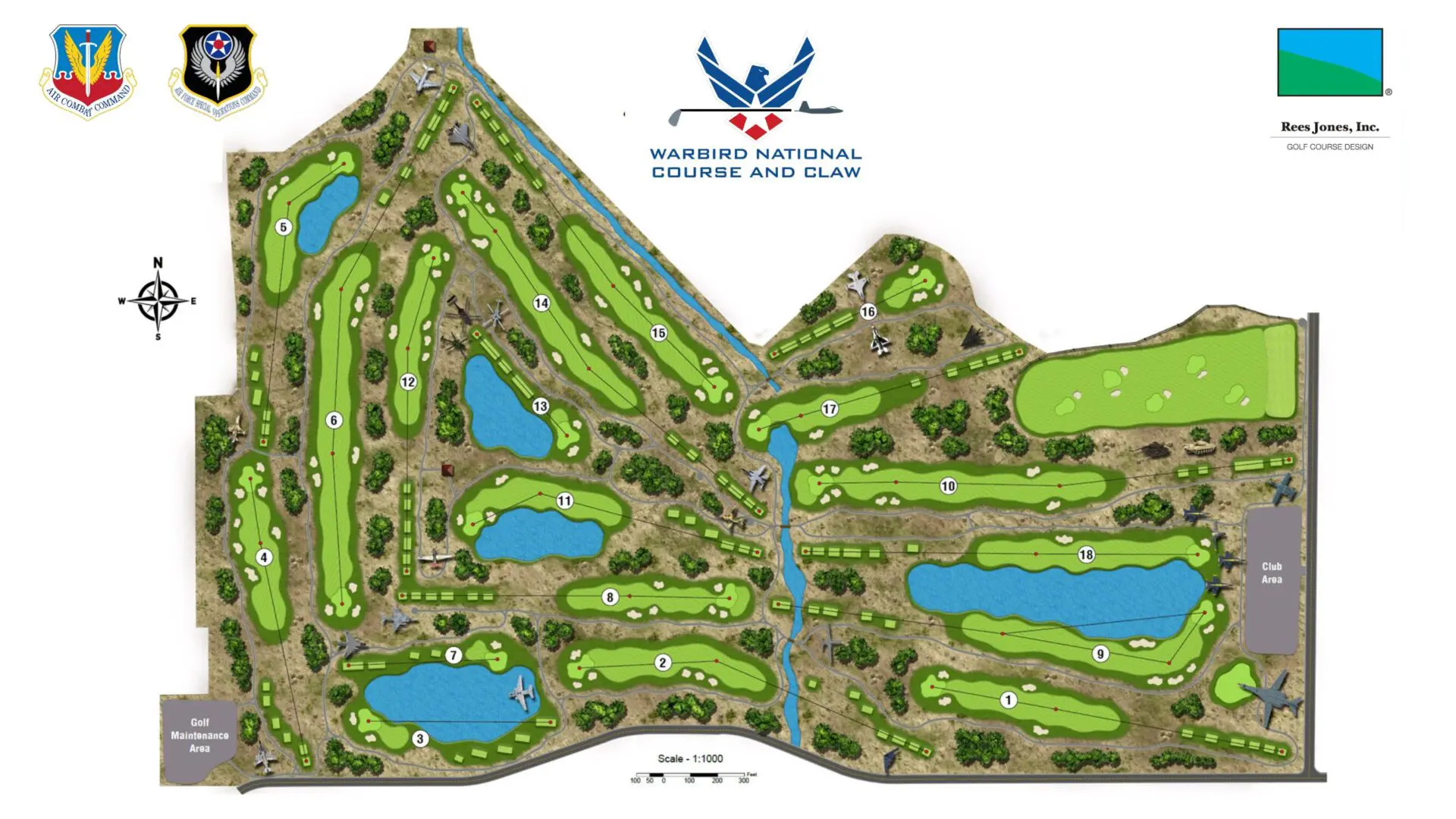 A map of the course for the 2 0 1 9 pga championship.