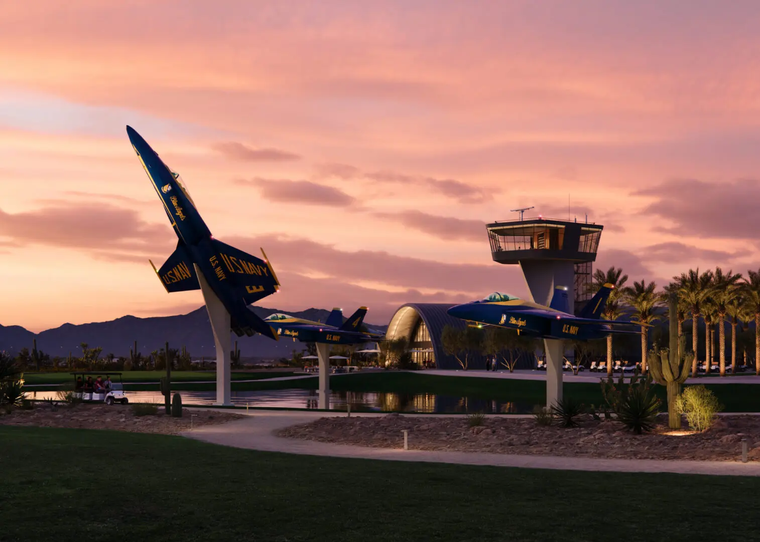 PHX_WARBIRD_JETS SUNSET